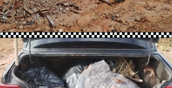 Fiscalização de descarte irregular em Catanduva